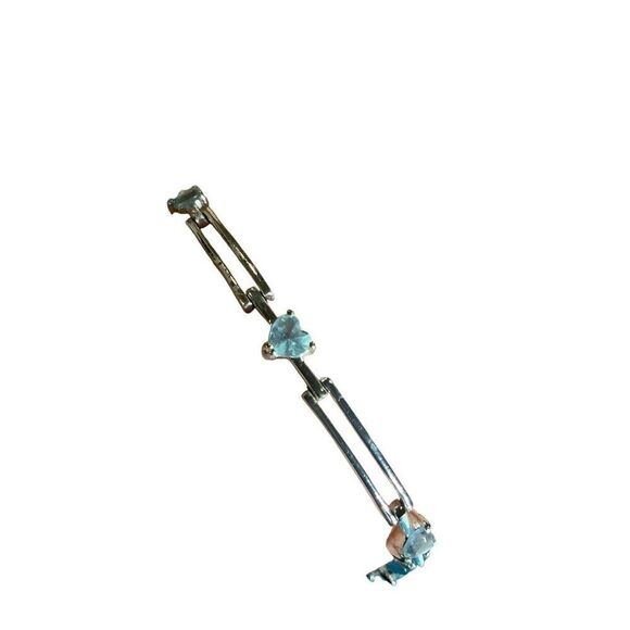 Charles Winston Blue Topaz Bracelet - Picture 6 of 10